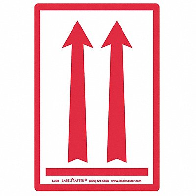 LABELMASTER L300 Instructional Label Arrows PK500
