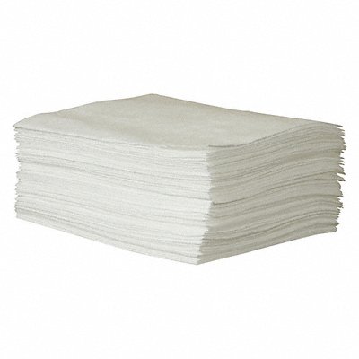 CONDOR 35ZR05 Absorb Pad Oil-Based Liquids White PK50