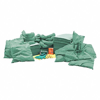 CONDOR 35ZR89 Spill Kit Refill Chem/Hazmat