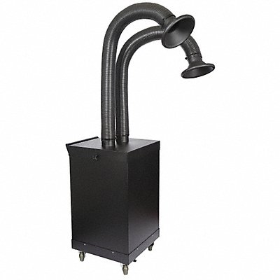 EXTRACT-ALL SP800DA Fume Extractor 6 ft L Arm Dual Arm