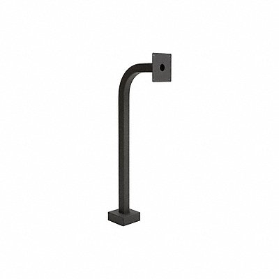 PEDESTAL PRO 36APDBLK Gooseneck Pedestal 36 H Blk Powder Coat