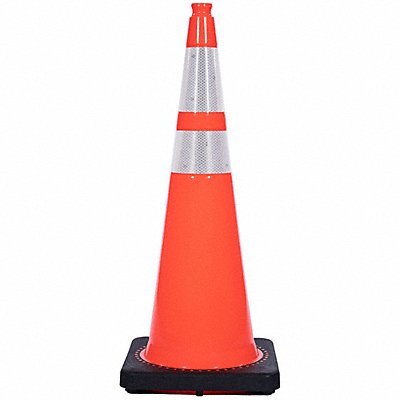 GRAINGER RS90055CT3M64 Traffic Cone 12 lb Orange Cone Color