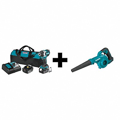 MAKITA XWT17TXBU05Z LXT BL 1/2 Impact Wrench Kit 18V