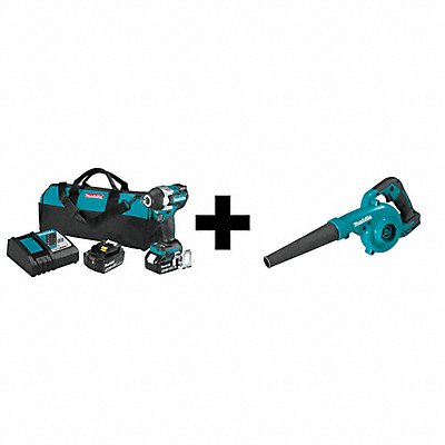 MAKITA XWT18TXBU05Z LXT BL 1/2 Impact Wrench Kit 18V