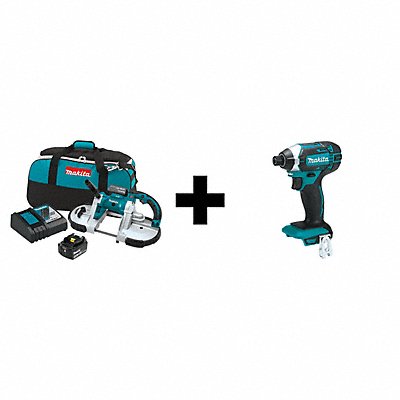 MAKITA XBP02TXXDT11Z 18V LXT Portable Band Saw Kit (5.0Ah)