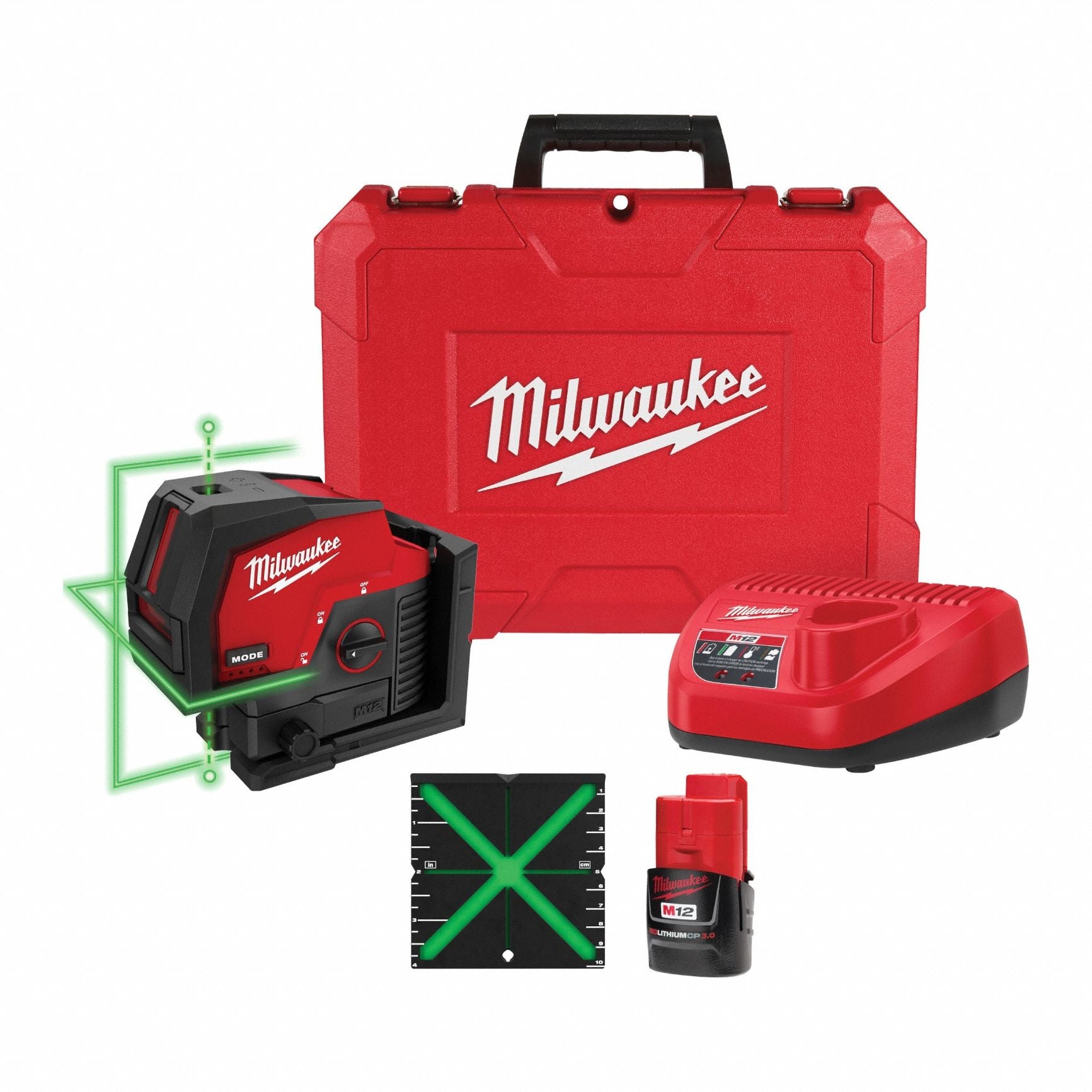 MILWAUKEE 362221 Green Laser Kit