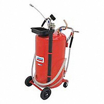 LINCOLN 3637 Fluid Evacuator Red Steel
