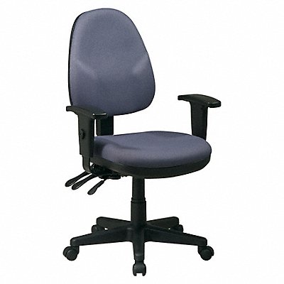 OFFICE STAR 36427226 Desk Chair Fabric Grey 15 to 20 Seat Ht