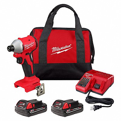 MILWAUKEE 365022CT Impact Driver Kit 1 700 ft-lb 3600 RPM