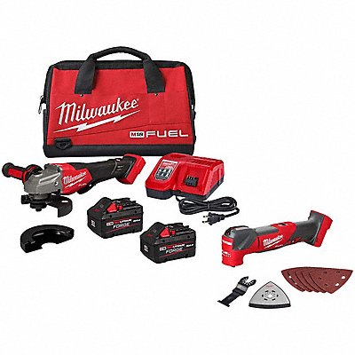 MILWAUKEE TOOL EQUIPMENT 3670-22, 2836-20 M18 FUEL Grinder Kit+M18 FUEL Multi-Tool