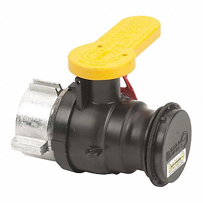 BANJO W230238 Manual 2-Way Ball Valve Buttress Polypro