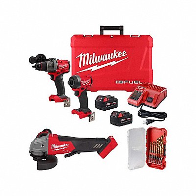 MILWAUKEE 36972228802048800000 Combo Kit 18V 2.3 lb Li Ion Battery