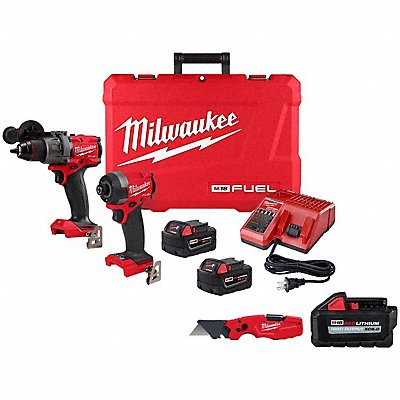 MILWAUKEE 3.69722481118654E+21 M18 FUEL 2PC Kit + XC6.0 Battery + Knife