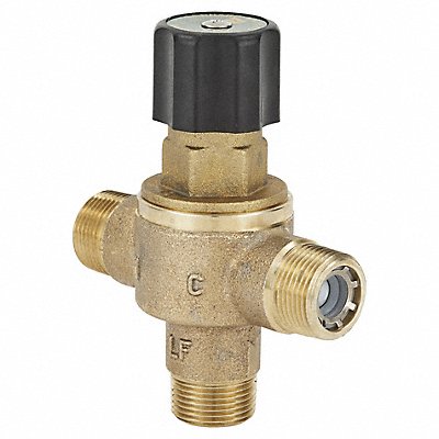 LEONARD VALVE 369LF Thermostatic Mixing Valve 3/4 in Inlet