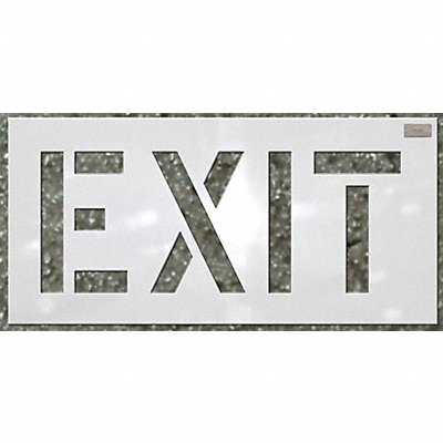 C.H. HANSON 70093 Stencil Exit 24 x 12 In.