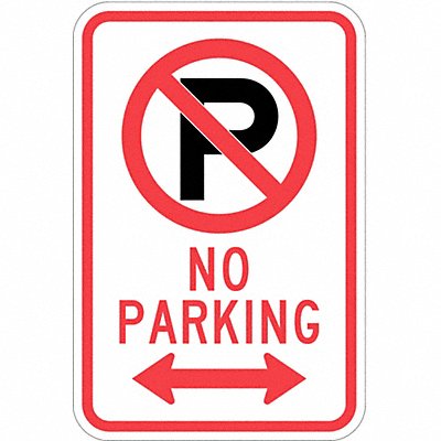 LYLE T11058HI12x18 H1883 Fire Lane Parking Sign 18 x 12