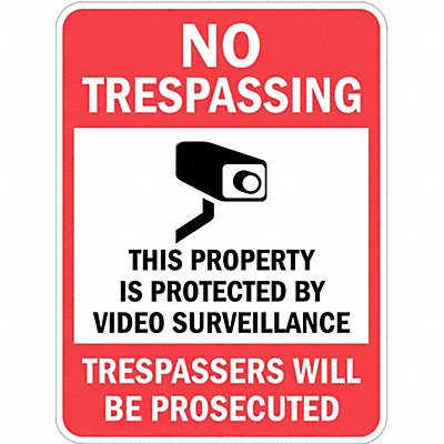LYLE T11073HI18x24 Property Sign 24 in x 18 in Aluminum