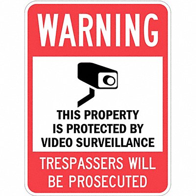 LYLE T11098HI18x24 Property Sign 24 in x 18 in Aluminum