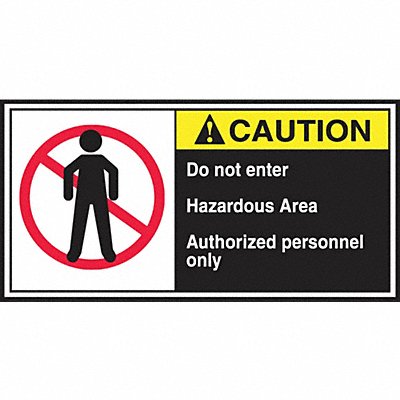 ACCUFORM LECN680 CEMA Label 2 1/2 in x 5 in Vinyl PK5