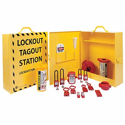 ZING 6062 Lockout Station Electrical 18 In H