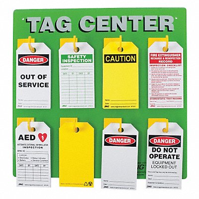 ZING 2670 Tag Centre Unfilled 15 In H