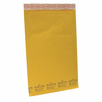 GRAINGER 36DZ18 Mailer Envelopes Kraft Paper PK100