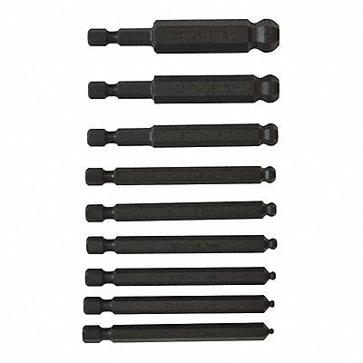 BONDHUS 10899 Set 9 Baldrvr Power Bits Mm