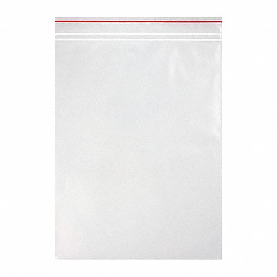 MINIGRIP RED LINE MGRL2P0810 Reclosable Poly Bag Zip Seal PK1000