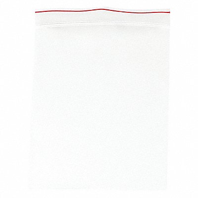 MINIGRIP RED LINE MGRL4P1215 Reclosable Poly Bag Zip Seal PK500
