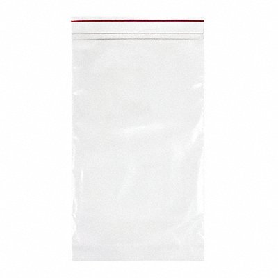 MINIGRIP RED LINE MGRL2P0610 Reclosable Poly Bag Zip Seal PK1000