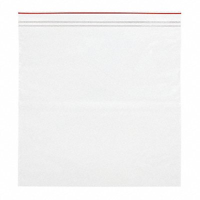 MINIGRIP RED LINE MGRL4P1010 Reclosable Poly Bag Zip Seal PK500