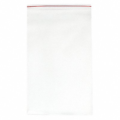 MINIGRIP RED LINE MGRL4P1424 Reclosable Poly Bag Zip Seal PK250