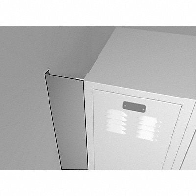 HALLOWELL KFSF1278HG Front Filler DkGry 78in x 12 in
