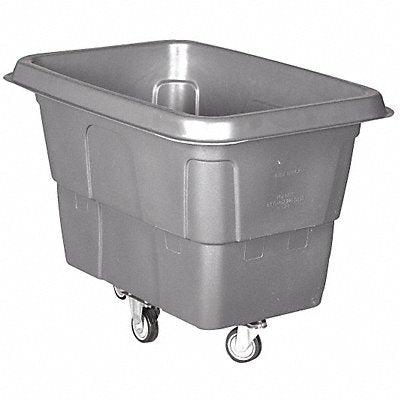 GRAINGER 36FK87 Cube Truck MDPE Grey 8.0 cu ft.