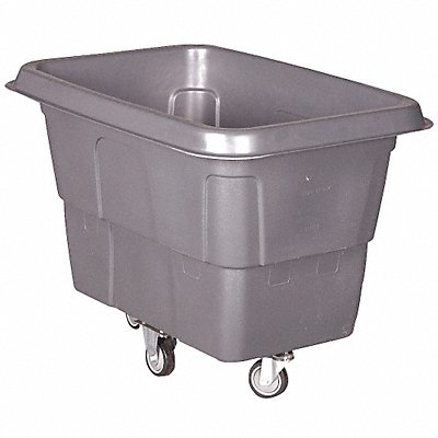 GRAINGER 36FK95 Cube Truck MDPE Grey 16.0 cu ft.