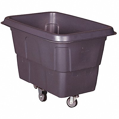 GRAINGER 36FK99 Cube Truck MDPE Grey 20.0 cu ft.