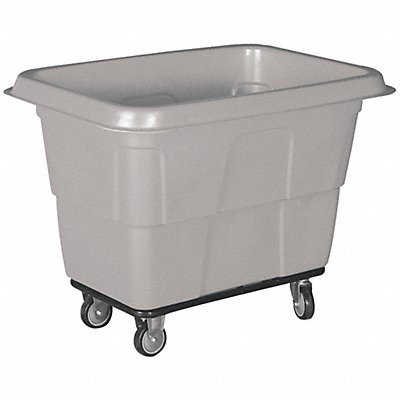 GRAINGER 36FL15 Cube Truck MDPE Grey 11.9 cu ft.