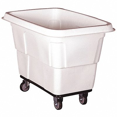 GRAINGER 36FL26 Cube Truck MDPE White 16.0 cu ft.