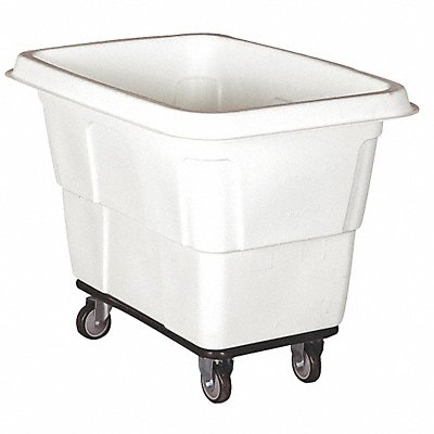 GRAINGER 36FL31 Cube Truck MDPE White 20.0 cu ft.