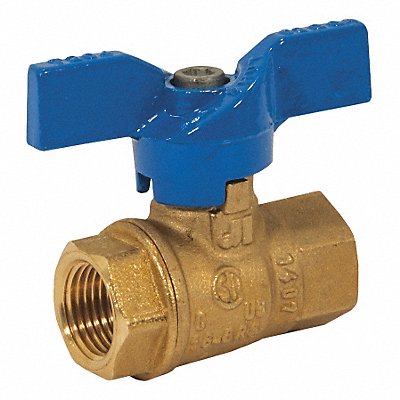 JOMAR VALVE 101402 Manual 2-Way Ball Valve IPS Brass
