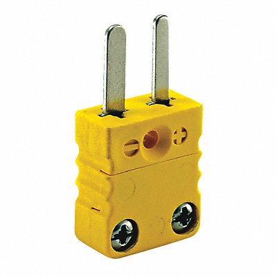 DAYTON 36GK84 Thermocouple Plug K Yellow Miniature