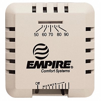 EMPIRE TMV Wall Mount Gas Htr Thermostat Beige