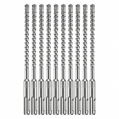 BOSCH HCFC2041B10 Hammer Masonry Drill 1/4 PK10