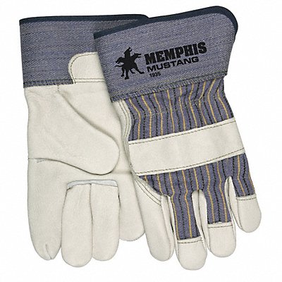 MCR SAFETY 1935S Leather Gloves Beige S PR
