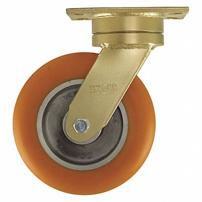 GRAINGER CDPG31 Maintenance-Free Plate Castor Swivel