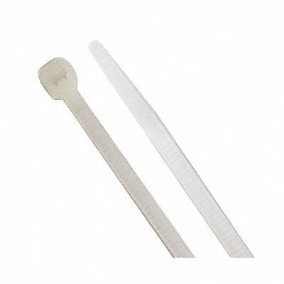 POWER FIRST 36J127 Cable Tie 3.9 in Natural PK100