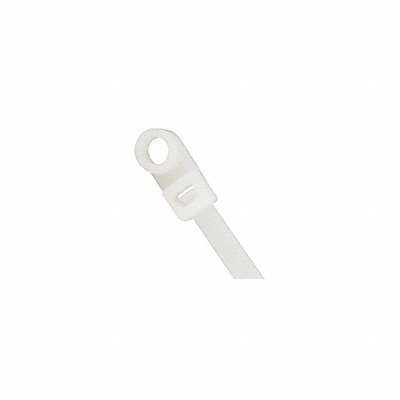 POWER FIRST 36J190 Cable Tie Mountable 8 in Natural PK100