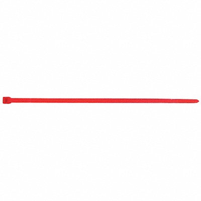 POWER FIRST 36J206 Cable Tie 3.9 in Red PK100