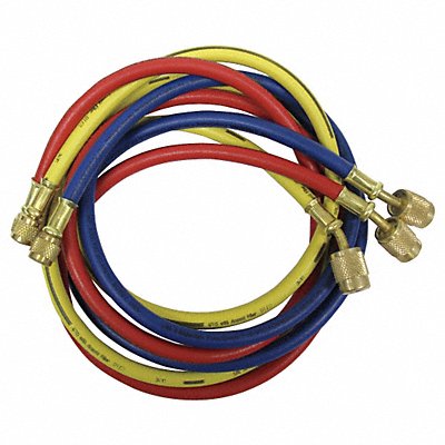 IMPERIAL 905MRS Manifold Hose Set 60 In Red Yellow Blue
