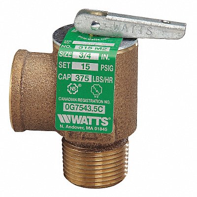 WATTS 6275 Steam Safety Relief Valve 2-3/4 in.